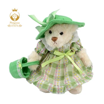 1PCS 25 CM srčkan medvedek nosi krilo pliš plišaste igrače, pliš lutke otroci, igranja vlog, da pošljete svojo punco, darilo