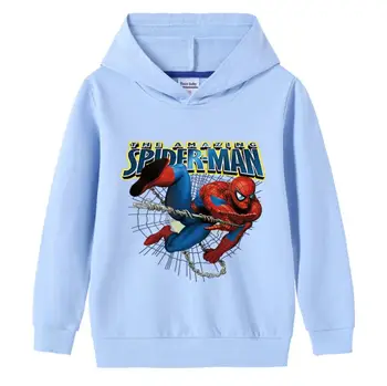 Jeseni Spiderman fantje blagovne znamke oblačil otroci Hoodies Sweatshirts Dekleta bombaž tiskanja otroci sweatshirts