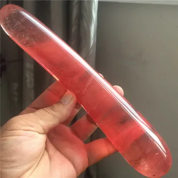 Lep Smelted quartz red crystal nemoteno masaža se držijo zdravljenja