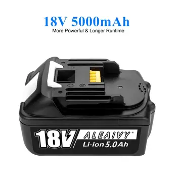 Z Polnilnik BL1860 Polnilna Baterija 18 V 6000mAh Litij-Ion baterija za Makita Baterija 18v 6ah BL1840 BL1850 BL1830 BL1860B LXT400