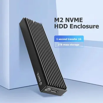 ORICO M2PV-C3 Tip-C, M. 2 NVME Pogon ssd Ohišje Polje USB3.1 10Gbps Zunanje 2230/2242/2260/2280 SSD Primeru