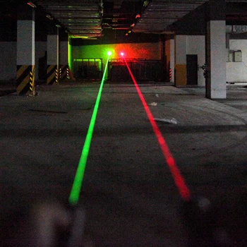 High Power Zeleni Laserski kazalnik Nastavljiv Fokus Gorenja laserski kazalnik 303 532nm Neprekinjeno Črto 500 to1000 metrov Laser obseg
