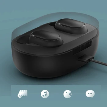 2021 Xiaomi Original Redmi Airdots s TWS Brezžična tehnologija Bluetooth 5.0 Slušalke za v uho stereo šport vodotesne slušalke RedmiAirdots 2