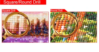 Polno 5D Diy Daimond Slikarstvo Metulj dekle 3D Diamond Slikarstvo Krog&Kvadratnih Okrasnih Slikarstvo Vezenje D3