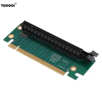 VODOOL PCI-E PCI Express 16X 90 Stopinj Adapter Riser Card Za 2U Računalnik Primeru Ohišje PC Pretvornik Širitev Kartico Komponente