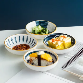 Keramični Ploščici, Kuhinja, Jedi Omako Jed Japonski slog Namizna Underglaze Barve Pralni Natisnjeni Začimbe Krožnik