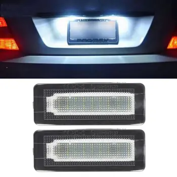 SMD LED Tablice Število Svetloba Svetilke brez Napak Za Benz, Smart Fortwo Coupe Zamenljivih 450 451 W450 W453