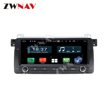 128GB Carplay Android 10.0 zaslon Avto Multimedijski Predvajalnik DVD-jev za BMW E46 WIF GPS Navi avto Auto Video Radio Audio Stereo Vodja enote