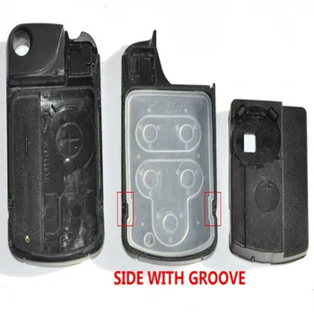 DAKATU 2/3 gumb smart remote key lupini za Honda Civic, Accord CR-V Odyssey CROSSTOUR pametne kartice lupini s vstaviti tipko rezilo