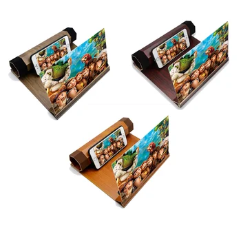 Wonderlife 12 inch original lesa zrn mobilni telefon zaslon HD zaščito za oči nosilec doma 3d