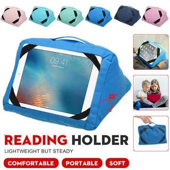 Multi-Angle Blazino Tablet Preberite Držalo, Stojalo Pene Krog, Ostalo Blazine za iPad Telefon Ebook Reader Pad