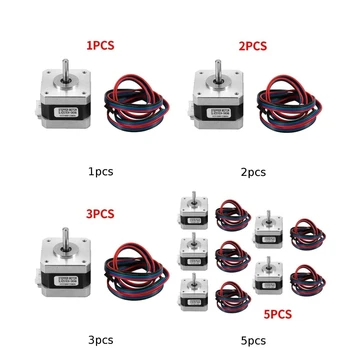 VREDNOTIJO 17 Koračnih Motor 12V Primerni Za CNC Reprap 3D Tiskalnik Iztiskanje 28Ncm za 0,4 Del