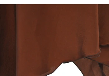 Corzzet Steampunk Krila, Ženska Kroglice & Verige Cvetlični Asimetrični Rjavo Krilo Letnik Ruffles Femme Burleske Gothic Oblačil