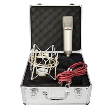 U87 Mikrofon Profesionalni Kondenzatorski Studijski Mikrofon Mikrofon Za Snemanje Računalniških Živo Vokalno Podcast Zvočne Kartice