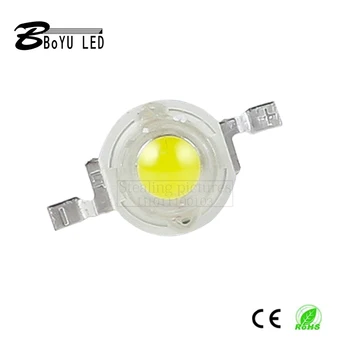 100 kosov na paket. High power LED1-3-5W cool bela LED dioda čip, svetilka svetilka, faza lučka LED svetilka lumen kroglice
