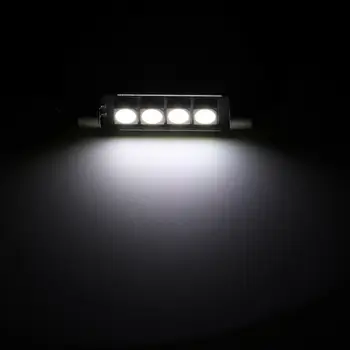 21pcs Za BMW E46 LED Bela Kupola Festoon Avto Svetlobe CANBUS Napak C5W LED Lučka Auto Žarnica Notranja Luč 12V