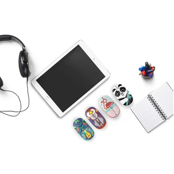 Srčkan Živali 2.4 G USB Brezžično Miško Gaming Miška Za Macbook Pro Asus Dell Lenovo HP Ergonomska Miška Računalnika Miši, Dekleta, Ženske