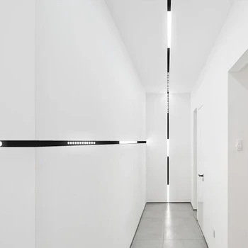 2020 Novo Št glavni svetlobe dekoracijo ustvarjalnih magnetnih okova aluminija stropni vgradni začasno LED mount magnet luči