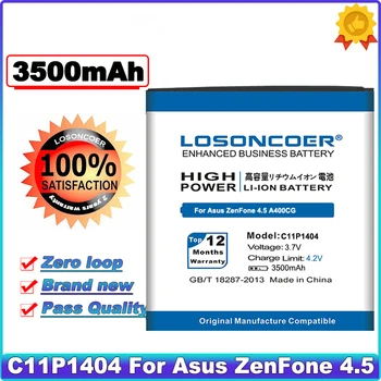 LOSONCOER 3500mAh C11P1404 Visoke Kakovosti Baterija Za Asus ZenFone 4.5 ZenFone4.5 Baterije Baterije A450CG