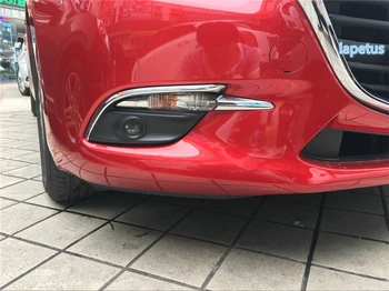 Lapetus Za Mazda 3 AXELA Limuzina Hatchback 2017 2018 ABS, Spredaj Meglo Vodja Svetlobe Žarnice Veke Obrvi Dekoracijo Okvir Pokrova Trim