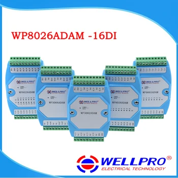 WP8026ADAM ( 16DI ) _ Digitalni vhodni modul / Optocoupler izoliranih / RS485 MODBUS RTU komunikacije