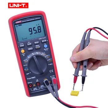 ENOTA UT171A True RMS Digitalni Multimeter Industrijske AC DC voltmeter Ampermeter Kapacitivnost Odpornost Tester 4000 štetje LCD-Zaslon