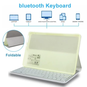 Tipkovnico Bluetooth, Dock in Tablični Primeru Zajema KT-1252 Srebra Za Acer Iconia Tab W700 USB Polnjenje Polnjenje Tipkovnico