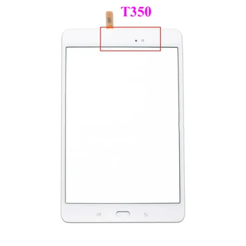Nove Dele Za Samsung Galaxy Tab A 8.0 T355 T350 SM-T355 SM-T350, Zaslon na Dotik, Računalnike Senzor Steklena Plošča Tabličnega Zamenjava