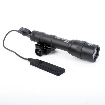WIPSON SF M600B Mini Scout Svetlobe LED CREE Svetilka Weaponlight Taktično Pištolo Pištolo Svetilka Z Oddaljenim Rep Stikalo