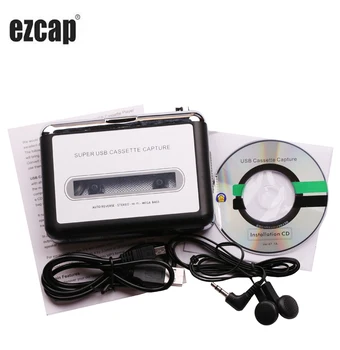 Original EZCAP Micro USB Analogni Trak Kaseta za MP3 Digital, za PC Audio Converter Zajemanje angleško Pesem Walman Predvajalnik Glasbe