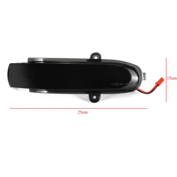 2pcs Dynamic LED Strani Rearview Mirror Lučka Teče Obrnite Signalna luč za Mercedes Benz C razred W203 CL203 S203 00-07