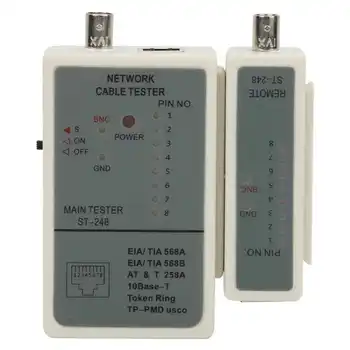 Odklopnika Iskala Omrežja Koaksialni Kabel Tester RJ45/RJ12/RJ11 LAN Kabel Tester Koaksialni Kabel Tester