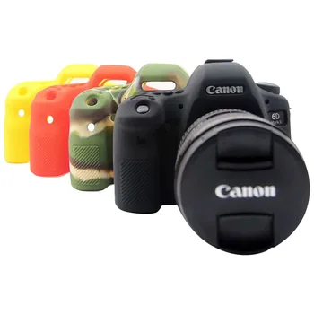 CAENBOO Za Canon EOS 6D Mark II Fotoaparat Vrečko Mehko Silikonsko Gumo Zaščitna Telo Kritje Primera Kože Za Canon EOS 6D Mark2 Vrečko