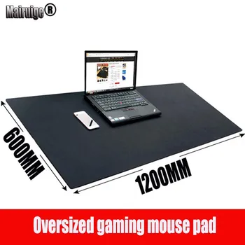 XGZ blagovne Znamke 1200 * 600 3 mm Velikosti Black Gaming Mouse Pad PC Digitalni Mehanska Tipkovnica Prenosnik Mat USB Hitrost sledilne kroglice