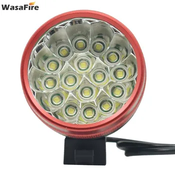 WasaFire 40000 lm 16 xT6 LED Kolesarske Luči Prednji Smerniki Jahanje, Kolesarjenje, Kolo, Sprednje Luči Za Zunanjo Noč Jahanje Lučka za Kampiranje