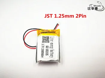 2pcs joseph smith translation 1.25 mm meri Dobro Qulity 3,7 V,1000mAH,102535 Polimer litij-ionska / Litij-ionska baterija za IGRAČE,MOČ BANKE,GPS,mp3,mp4