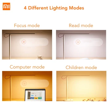 Xiaomi Mijia Mi Smart LED Desk Svetilke namizne Svetilke Zatemnitev Branje Svetlobe Postelji Svetilko WiFi Omogočeno Delo z AMZ Alexa IFTTT