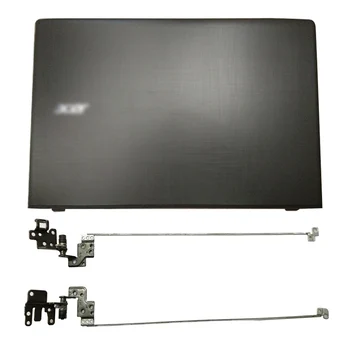 Nov Prenosnik LCD Hrbtni Pokrovček/LCD Tečaji Za Acer Aspire E5-575 E5-575G E5-575TG E5-523 E5-553 TMTX50 TMP259 60.GDZN7.001