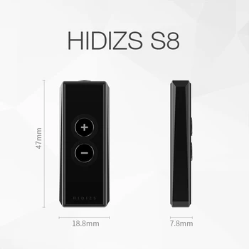 Hidizs S8 Zakonsko CS43131 USB prenosni DAC TIP C do 3,5 MM Hi-fi Slušalke Dekodiranje Ojačevalnik za Android Telefon, PC, MAC