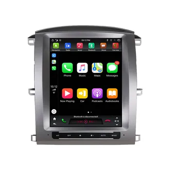 PX6 DSP Carplay Tesla zaslon 4+64GB Android 9.0 Avto Multimedijski Predvajalnik Za Toyota LC100 2003-2007 GPS Radio, Auto stereo vodja enote