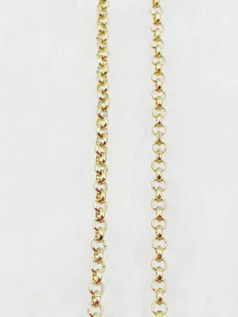 Moda novo boginja luksuzni ženske zlato Barvo ogrlica luxe nakit iz nerjavečega jekla, Vroče Dekle