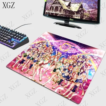 XGZ Japonske Anime Seksi Dekle, Veliki Gaming Mouse Pad Igralec Zaklepanje Edge Tipkovnica Mat Desk tipke za CSGO LOL Dota Igre