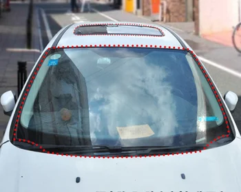 3M Sunroof Weatherstrip nalepke Auto Dodatki za Renault Koleos Clio Scenic in Megane delovna halja Sandero Captur Twingo