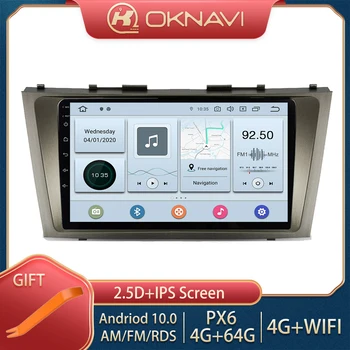 8 Core Android 10 avtoradio Autoradio za Toyota Camry 6 2006-2011 Multimedijski Predvajalnik Videa, GPS Navigacijo, Zaslon na Dotik, 2 Din DVD