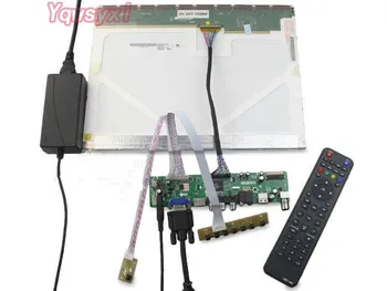 Yqwsyxl Komplet za LP156WH2-TLA1 LP156WH2(TL)(A1), TV+HDMI+VGA+AV+USB LCD LED zaslon Gonilnik Krmilnika Odbor