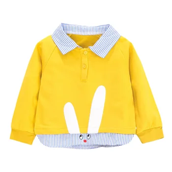 Otroška Oblačila Dekliške Obleke Pomlad Jesen Nov Slog Pletene Dolgo sleeved Bombaž Pulover Set 2 Kos Dekleta Boutique Obleke