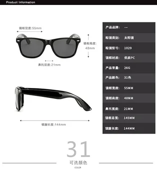 2020 Vroče Modne blagovne Znamke Classic UV400 Potovanja Moški Ženske Polarizirana sončna očala 2140 sončna očala oculos Gafas G15 moški