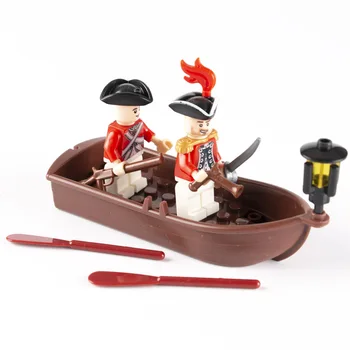 Srednjeveški Pirat Ladje Model Gradnik Vojaške Vojaki, Številke Čolni Bloki Mesto Deli, Pribor Blokov, Igrače za Otroke