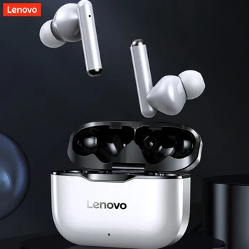 Lenovo LP1 TWS Brezžične Slušalke Bluetooth 5.0 Dual Stereo Zmanjšanje Hrupa, HIFI Bas Touch Kontrole Dolgo Pripravljenosti 300mAH Slušalke