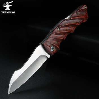 Zunanji folding nož visoke kakovosti folding nož za kampiranje survival nož multifunkcijski barvni kratek nož